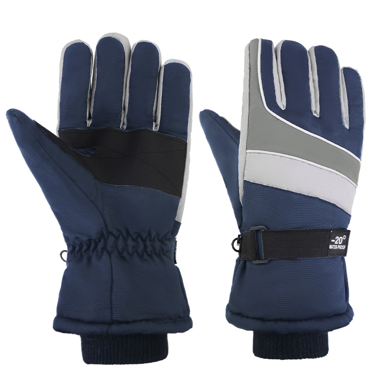 Snow Glove Insulated - Winter Ski Gloves for Men Windproof