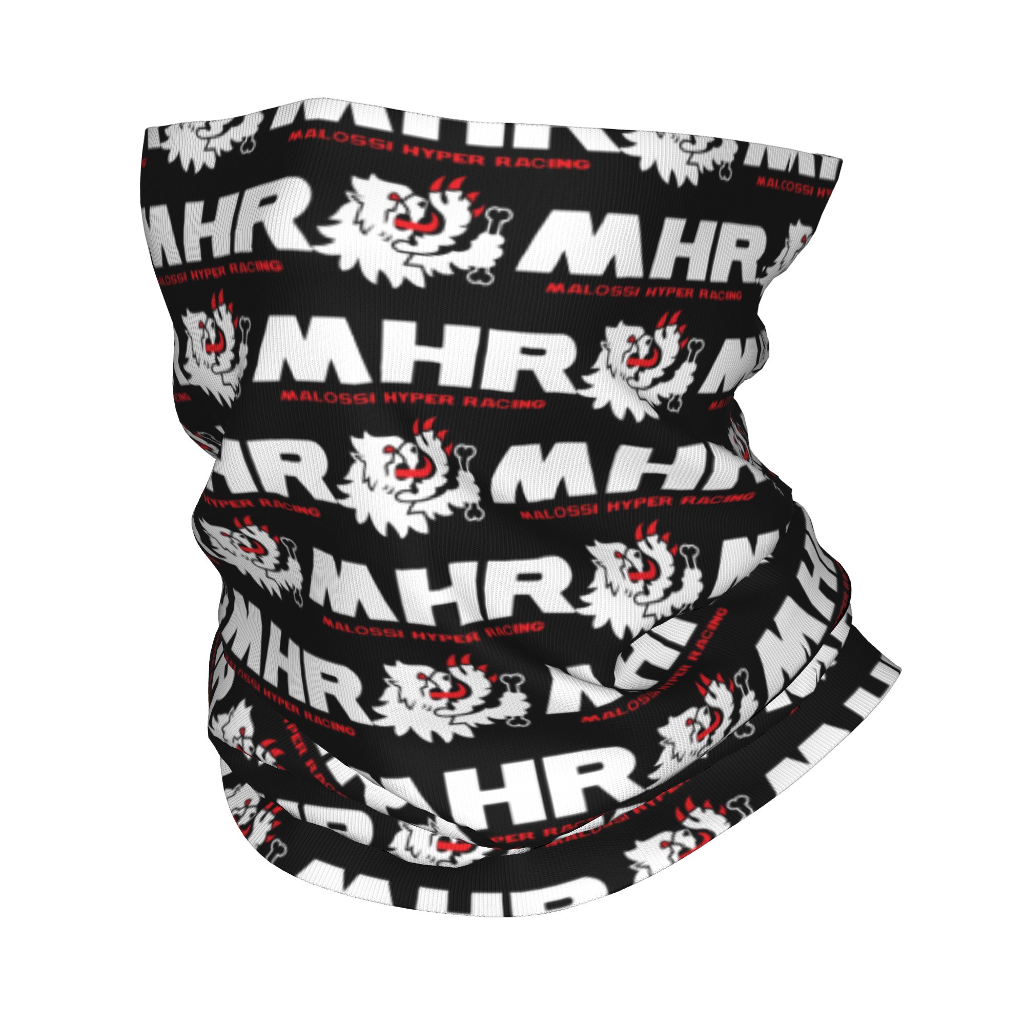 Neck Gaiter Fleece - Italy Malossis Motorcycle Winter Headband Neck