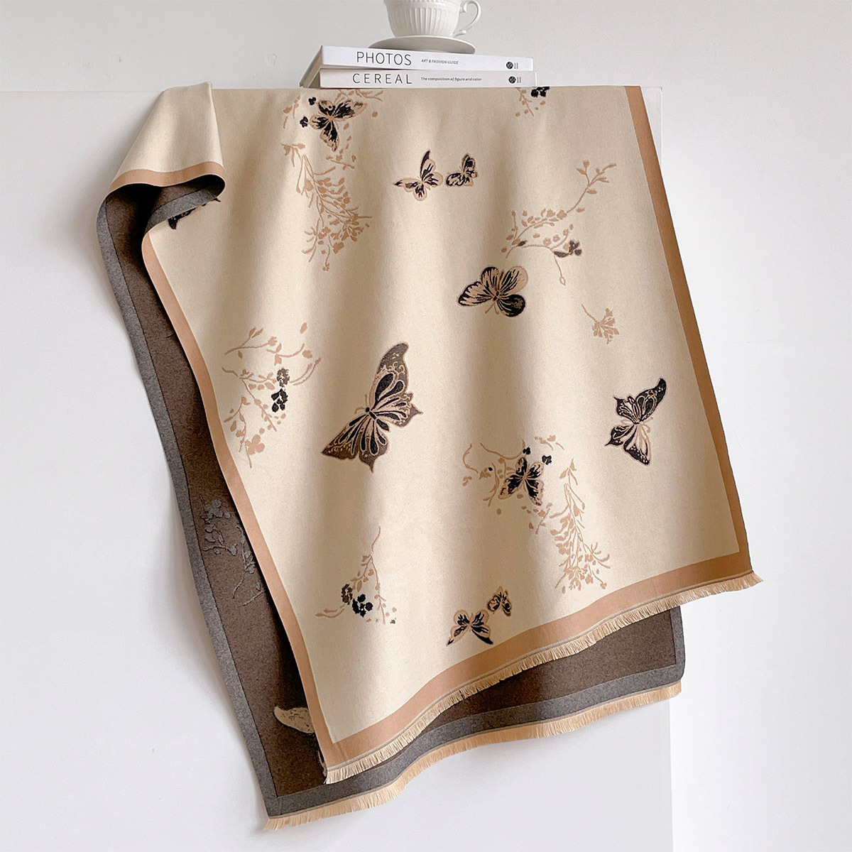 Women Imitation Cashmere Scarf - Cashmere Pashmina Wrap review and price