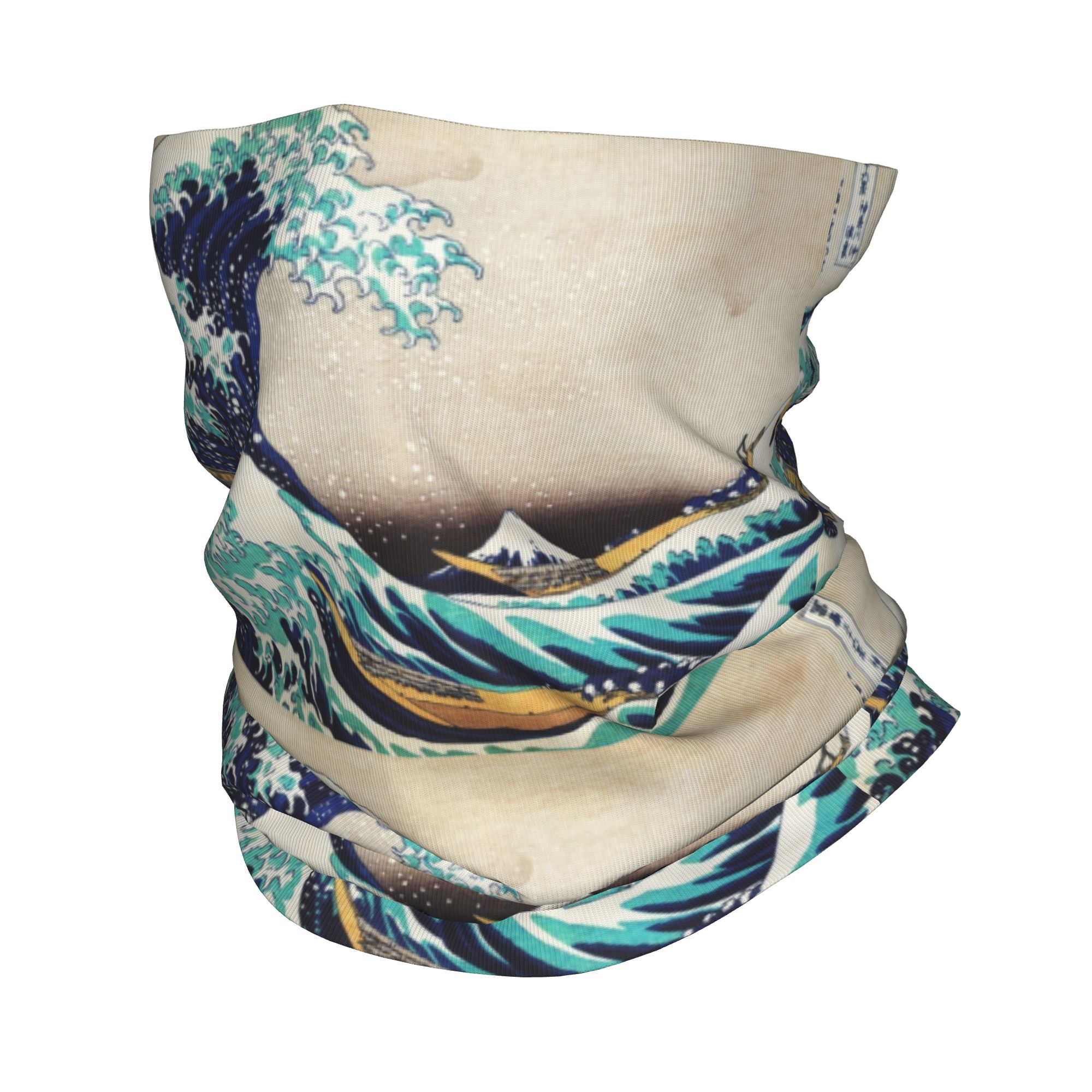 The Great Wave off Kanagawa Wi - Neck Gaiter Fleece review and price