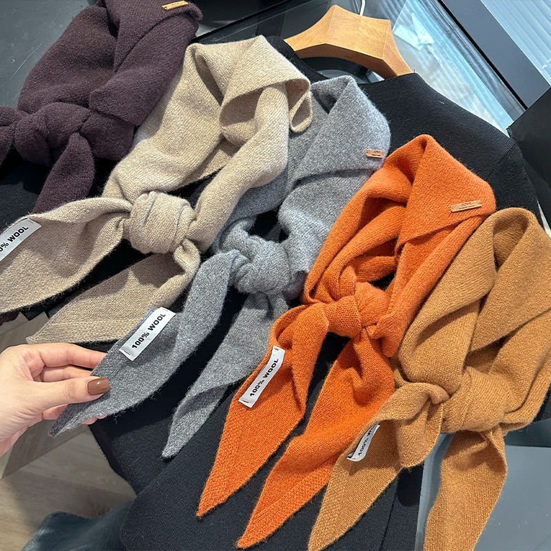 Knitted Scarf Women 100% Wool  - Cashmere Pashmina Wrap review and price