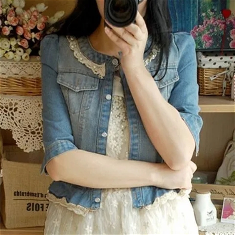 Denim Jacket Women Half Sleeve - Down Jacket Packable review and price