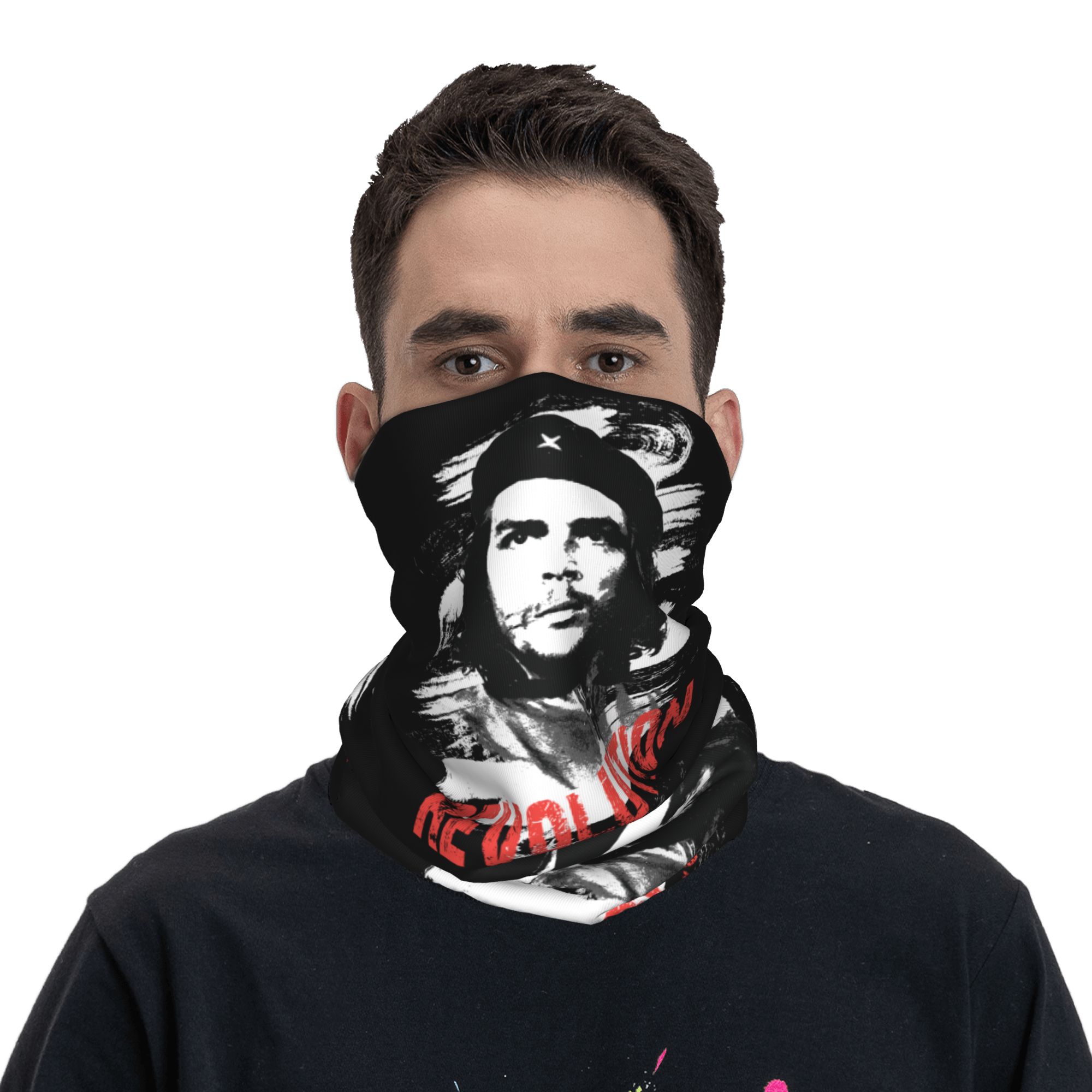Custom Che Guevara Revolution  - Neck Gaiter Fleece review and price