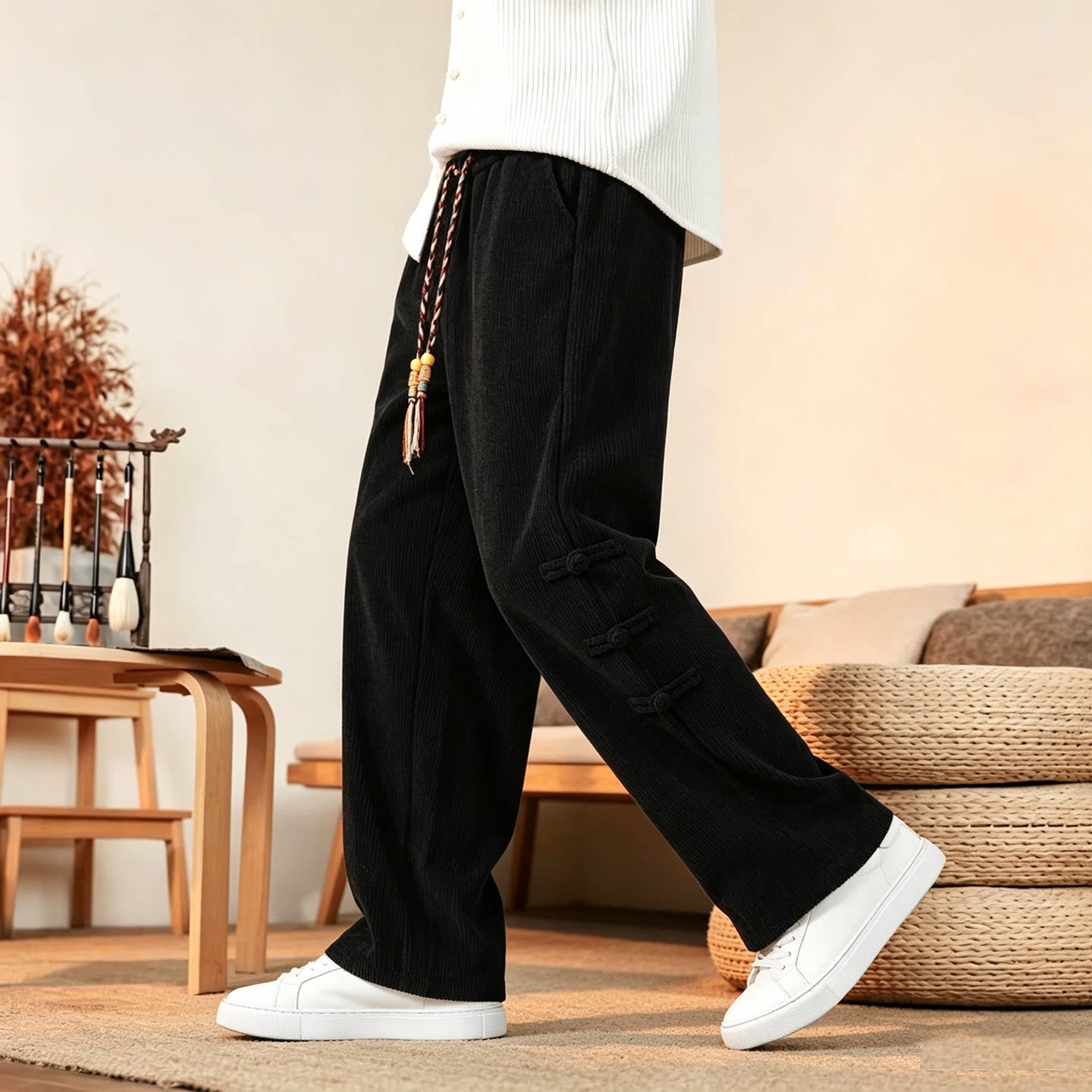 Pants Men Brand New Autumn War - Corduroy Pant Warm review and price