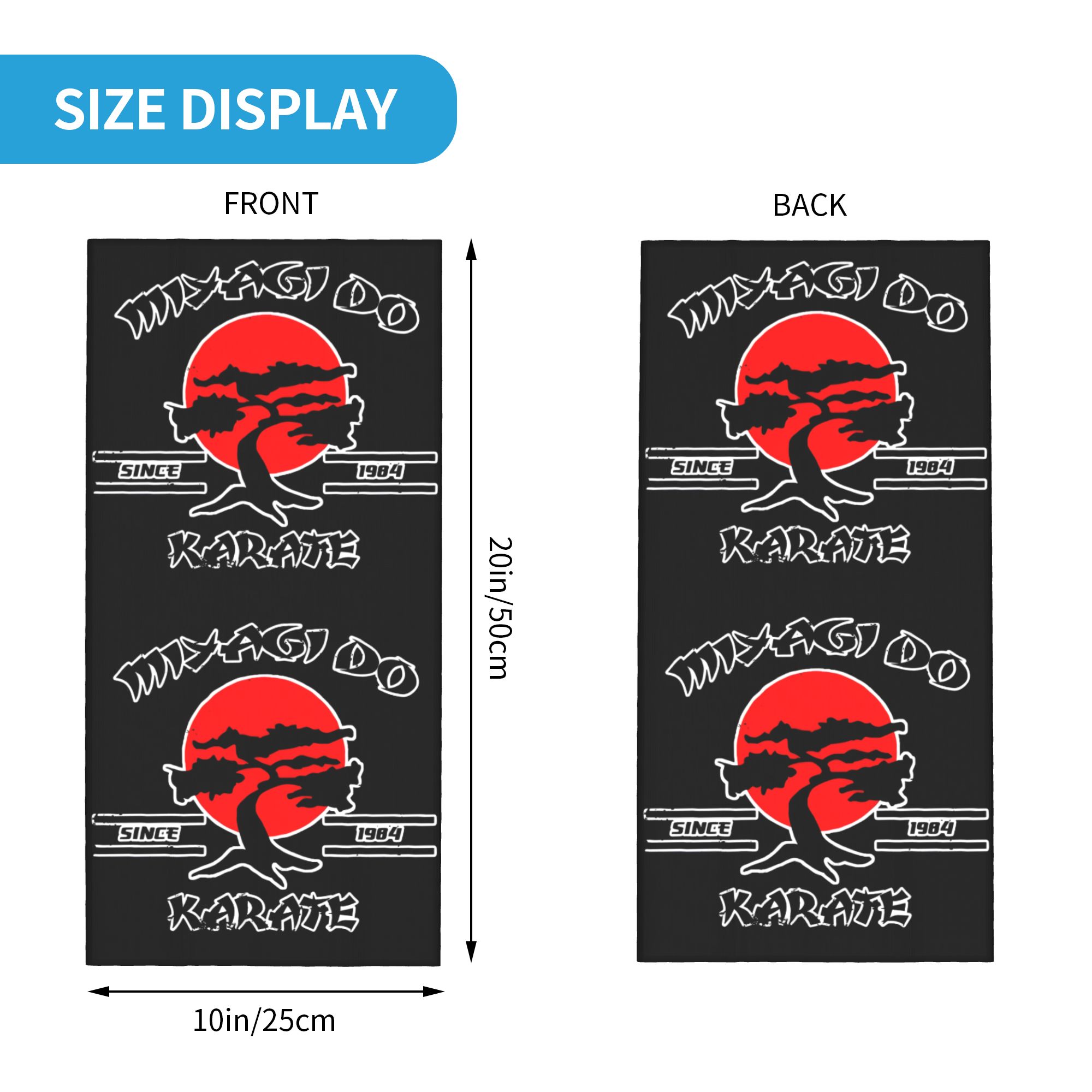 Custom K-Karates Retro Japanes - Neck Gaiter Fleece review and price