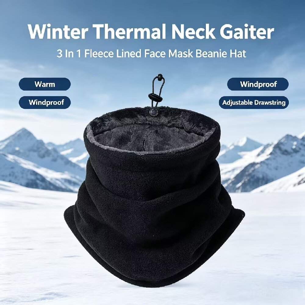 Winter MotorcycleWarm Mask Men - Neck Gaiter Fleece review and price